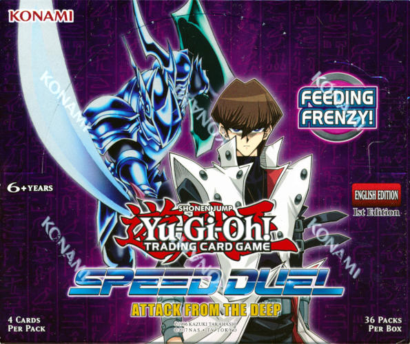 Yu-Gi-Oh Speed Duel: Attack from the Deep 1st Edition Booster Box